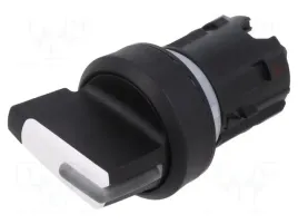 45-2819-1c90-003-przelacznik-obrotowy-22mm-poz-stab-3-bialy-brak-wystajacy