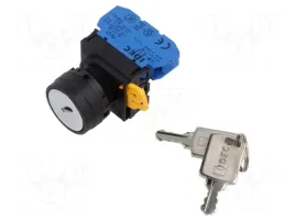 yw1k-21be10-przelacznik-obrotowy-z-kluczem-22mm-poz-stab-1-no-czarny