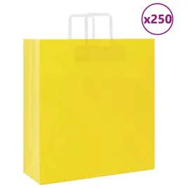 torby-papierowe-250-szt-z-uchwytami-zolte-45x17x48-cm