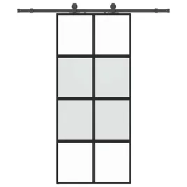 drzwi-przesuwne-z-zestawem-okuc-czarne-90x205cm-szklo-hartowane