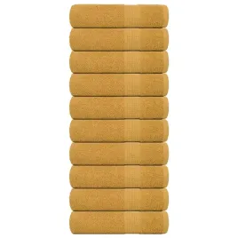 reczniki-prysznicowe-10-szt-zloty-360-gsm-100percent-bawelna
