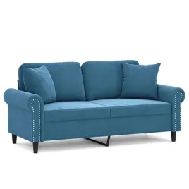 2-osobowa-sofa-z-poduszkami-niebieska-140-cm-aksamit