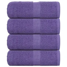 reczniki-goscinne-4-szt-fioletowe-30x50cm-360-gsm-100percent-bawelna