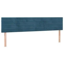 zaglowki-do-lozka-2-szt-ciemnoniebieski-80x5x78-88cm-aksamit