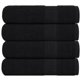 reczniki-kapielowe-4-szt-czarne-70x140-cm-bawelna-100percent