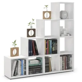 regal-schodkowy-komorowy-etap-133x30x133-cm-biel-mat