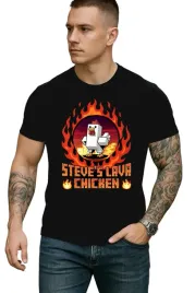 koszulka-t-shirt-meska-chlopak-chicken-lava-rozmiar-xs-przod-w702