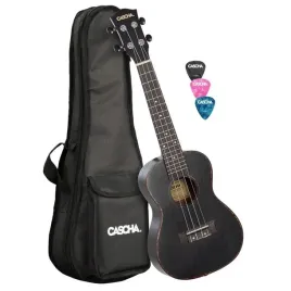 cascha-hh2300-mahogany-black-ukulele-koncertowe