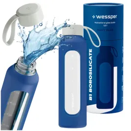 wessper-butelka-szklana-bidon-500ml-z-podzialka-etui-na-silownie-bpa-free