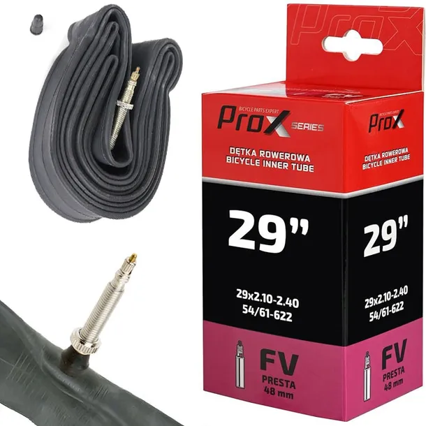 DĘTKA PROX 29 x2,10/2,25/2,35/2,40 Wentyl 48mm Presta MTB 54/61-622
