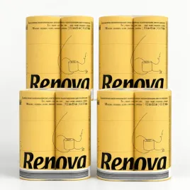 zolty-toskanski-papier-toaletowy-renova-4-opakowania