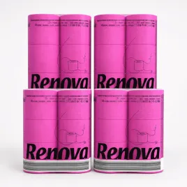 rozowy-papier-toaletowy-renova-4-opakowania