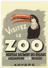 zoo-zwierzeta-obraz-na-plotnie-canvas-vintage-retro-90x60-2