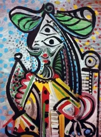 obraz-na-plotnie-canvas-pablo-picasso-homme-assis-1970-vintage-obraz-91