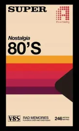 nostalgia-lata-80-art-obraz-na-plotnie-canvas-vintage-retro-90x60