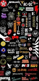 obraz-na-plotnie-canvas-obraz-hard-rock-zespoly-muzyczne-logo-90x60-cm