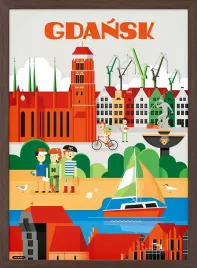 obraz-na-plotnie-canvas-podrozniczy-gdansk-vintage-retro-art-90x60