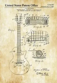 obraz-na-plotnie-canvas-retro-patent-na-gitare-mccarty-90x60