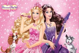 obraz-na-plotnie-canvas-barbie-poster-90x60-magia-piekny-obraz