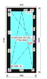 okno-balkonowe-1skrzydlowe-970x2140mm-lewe-1stronny-czarny-mat