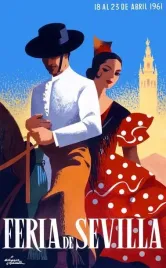 obraz-na-plotnie-canvas-tancerka-flamenco-hiszpania-vintage-90x60