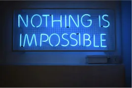 obraz-na-plotnie-canvas-poster-nothing-is-impossible-obraz-widok-90x60-cm
