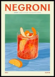 obraz-na-plotnie-canvas-negroni-drink-poster-vintage-retro-90x60-cm
