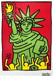 obraz-na-plotnie-canvas-keith-haring-vintage-retro-90x60-cm-6