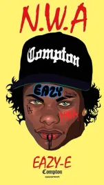 obraz-na-plotnie-canvas-eazy-e-rap-retro-vintage-90x60-cm-1