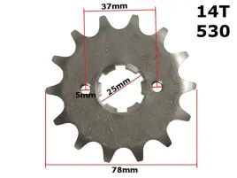 zebatka-przod-530-14z-atv-150-diablo-157qmj-oryginal-fuxin-fabryczny