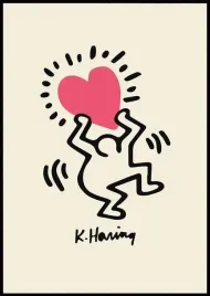 obraz-na-plotnie-canvas-keith-haring-obraz-retro-vintage-90x60
