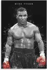 obraz-na-plotnie-canvas-mike-tyson-iron-mike-box-poster-90x60-cm-2