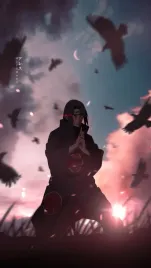obraz-na-plotnie-canvas-itachi-uchiha-goku-anime-manga-90x60-cm