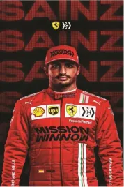 obraz-na-plotnie-canvas-obraz-carlos-sainz-f1-formula-1-ferrari-90x60-cm