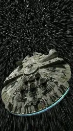 obraz-na-plotnie-canvas-star-wars-falcon-statek-kosmiczny-90x60-cm