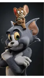 obraz-na-plotnie-canvas-tom-i-jerry-bajka-film-obraz-90x60-cm-2