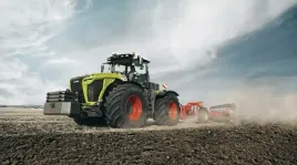 obraz-na-plotnie-canvas-rolnictwo-traktor-ciagnik-claas-90x60-cm-1