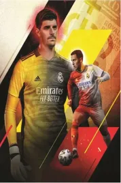 obraz-na-plotnie-canvas-eden-hazard-thibaut-courtois-90x60-cm