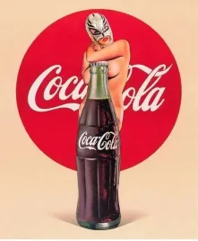 obraz-na-plotnie-canvas-coca-cola-vintage-retro-kobieta-obraz-90x60