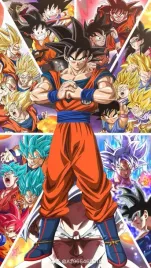 obraz-na-plotnie-canvas-dragon-ball-goku-super-sayian-90x60-cm