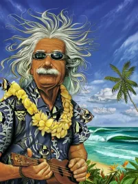 obraz-na-plotnie-canvas-albert-einstein-mem-smieszny-obraz-90x60-cm