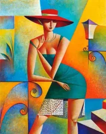 obraz-na-plotnie-canvas-kobieta-art-vintage-retro-obraz-61x915