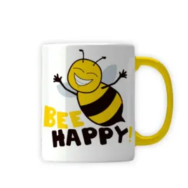 kubek-z-nadrukiem-zolty-bee-happy-pszczola
