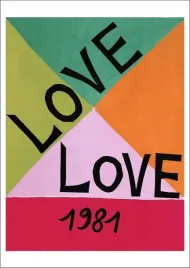obraz-na-plotnie-canvas-yves-saint-laurent-love-poster-1981-61x915-cm