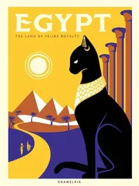 obraz-na-plotnie-canvas-egipt-egypt-art-sztuka-vintage-obraz-61x915-cm-3