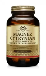 solgar-magnez-cytrynian-60-tabletek