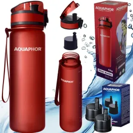 zestaw-aquaphor-city-butelka-filtrujaca-05l-czerwona-3x-filtr-do-wody