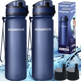 butelka-bidon-filtrujacy-wode-filtr-aquaphor-city-granatowa-05l-2-sztuki