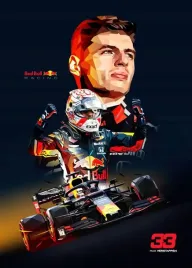 obraz-na-plotnie-canvas-max-verstappen-formula-1-f1-red-bull-60x40