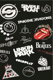 obraz-na-plotnie-canvas-zespol-rockowy-nirvana-linkin-park-beatles-60x90-cm